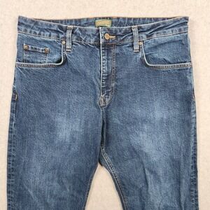 Tecovas Jeans 36x32 Dark Blue Straight Western Cowboy Rodeo Work Ranch Wear